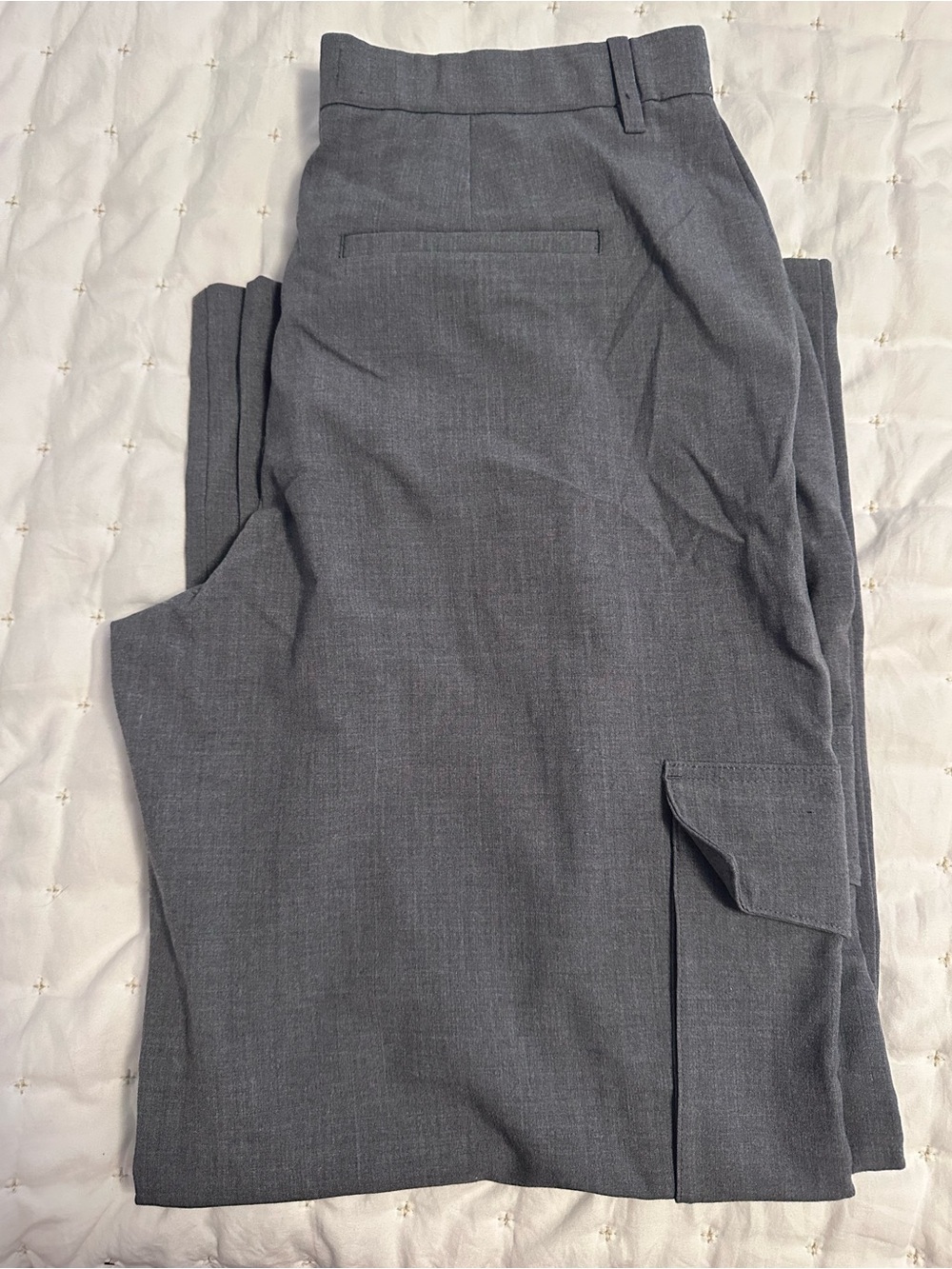 abercrombie sloane tailored cargo grey